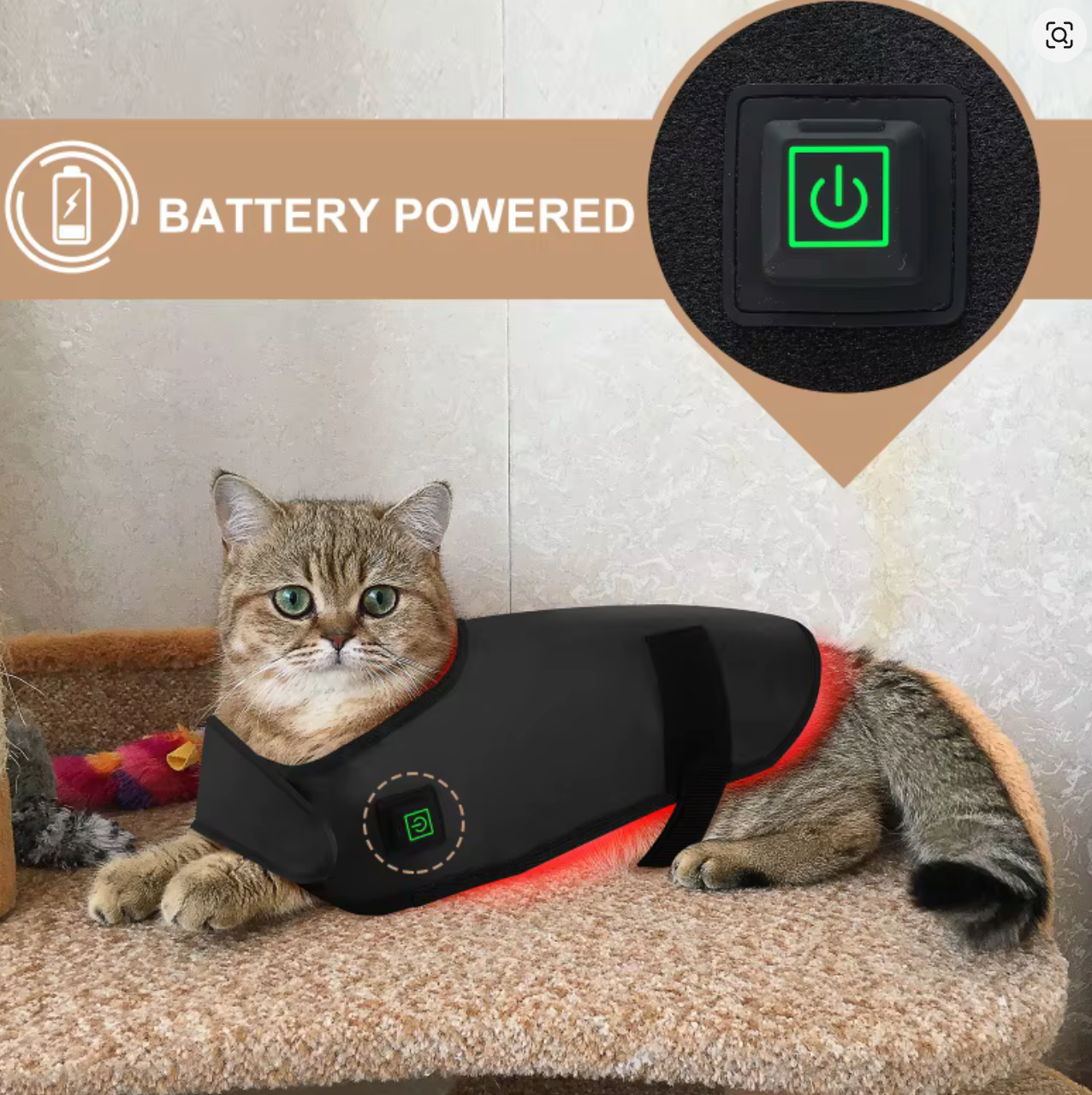 RadientWraps Near-Infra-Red Light Therapy Device